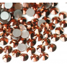 2058 Стразы Rose Gold Metallic SS30, 10 штук